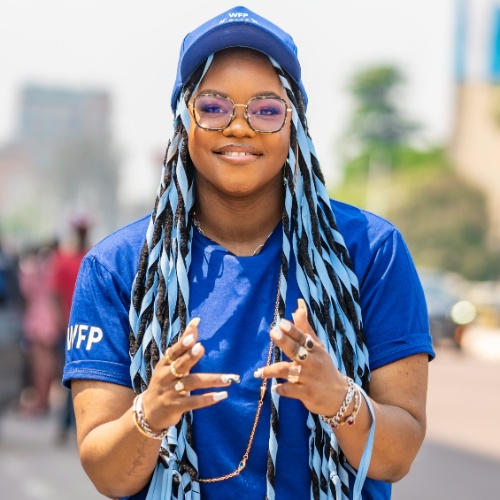 Sista Becky portrait, WFP High Level Supporter