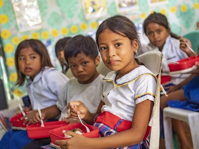 Photo: WFP/Rein Skullerud School children