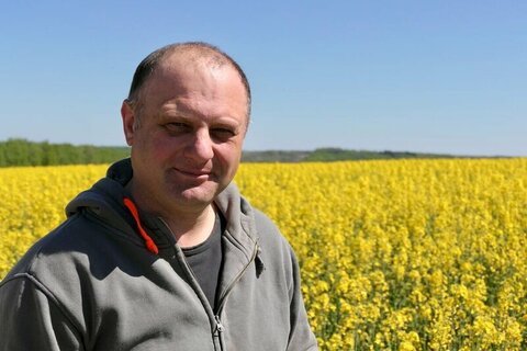 Farmer in Ukraine