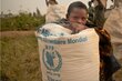 A child in DRC with WFP food