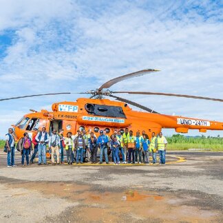 The United Nations Humanitarian Air Service (UNHAS) has introduced a new fleet of orange-painted helicopters to improve the safety of operations in the restive eastern Democratic Republic of the Congo (DRC) - where millions need life-saving humanitarian support.